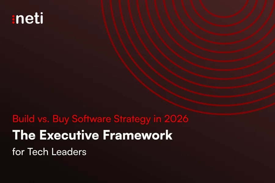 Build vs. Buy Software Strategy in 2026: The Executive Framework for Tech Leaders